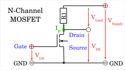 Switching N-channel MOSFETs