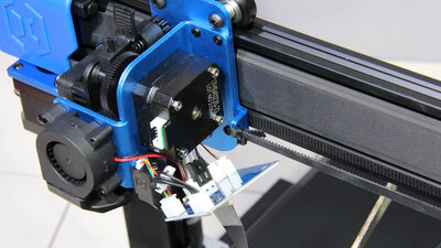 Artillery Sidewinder X2 3D printer, Extruder