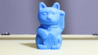 CR-10 3D printer sampkle print cat