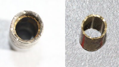 Direkt Granulat Extruder V7.0: Messingeinsatz