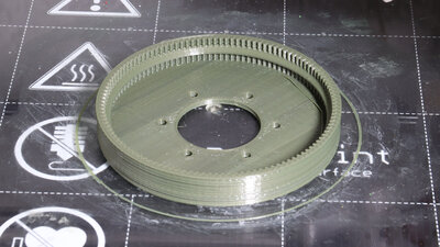 Test print gear