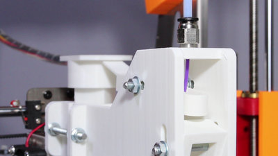 Umbau Zonestar 3D Drucker zum 2D Drucker, Extrudermotor-Antrieb