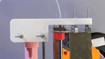 Umbau Zonestar 3D Drucker zum 2D Drucker, Hochsetzen Stifte