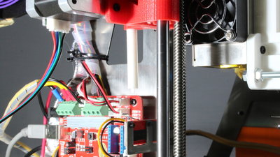Umbau Zonestar 3D Drucker zum 2D Drucker, Abstandshalter Z-Endschalter