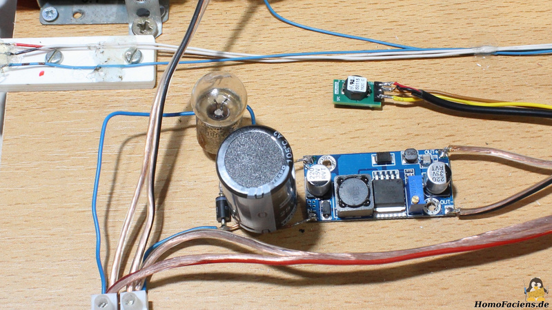 Electric generator experiment - HomoFaciens