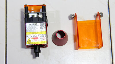 Ortur Aufero Laser 1, Laser module LU2-4-LF with nozle removed