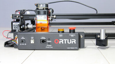 Ortur Laser Master 2 Pro, Bedienelemente