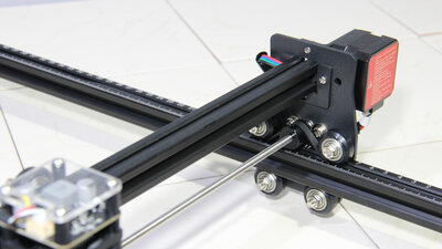 Ortur Laser Master 2 Pro, second belt Y-axis