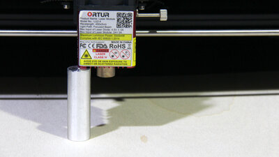 Ortur Laser Master 2 Pro, focusing tool