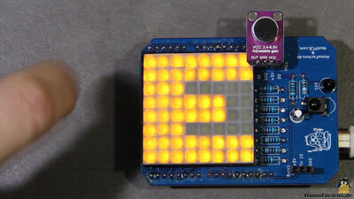 Klopfcode mit Arduino UNO emofangen
