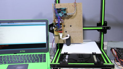 DIY inkjet printer with HP6602 printhead