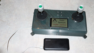 Rover R23 Tracked Loader: control unit