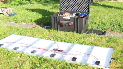 Solar generator assembled