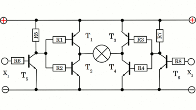 H-Brücke mit step-up Transistoren