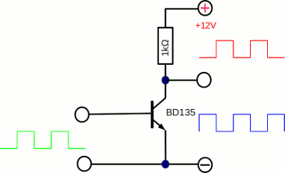 Transistor as switch